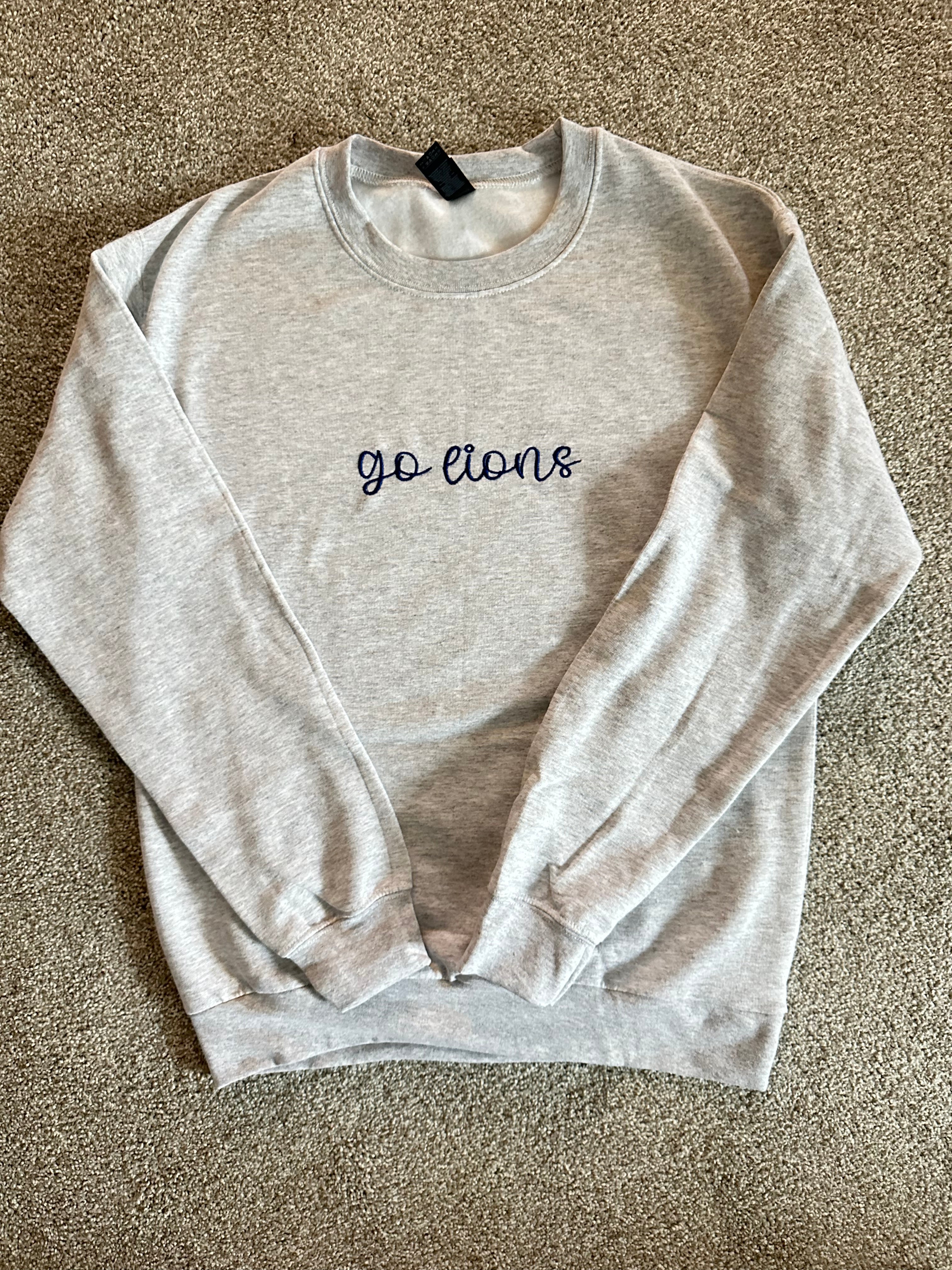Go Mascot Crewneck