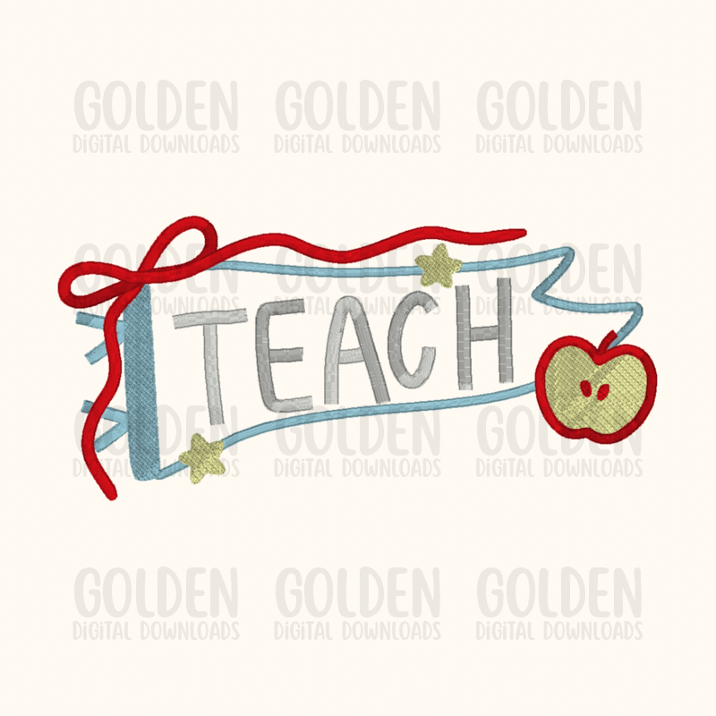 Teach Applique