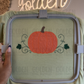 Pumpkin Applique
