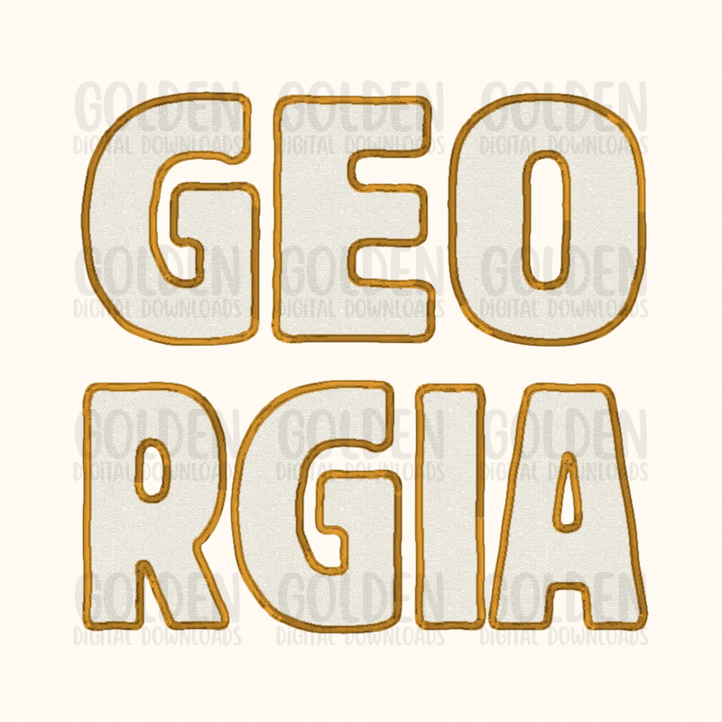 Georgia Applique