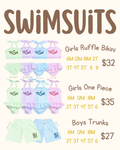 Swimsuit Pre Order